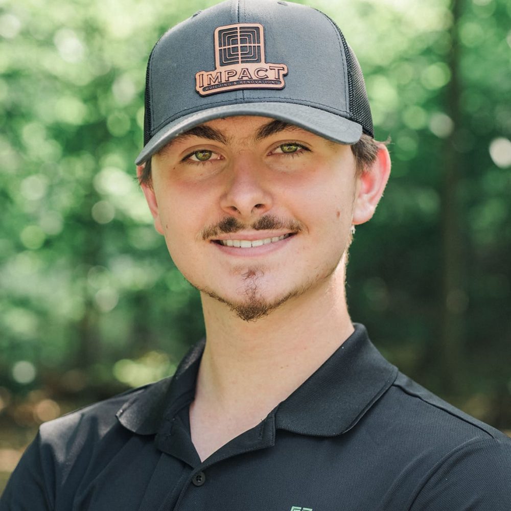 Joey Klucka, apprentice at Impact Building & Renovations