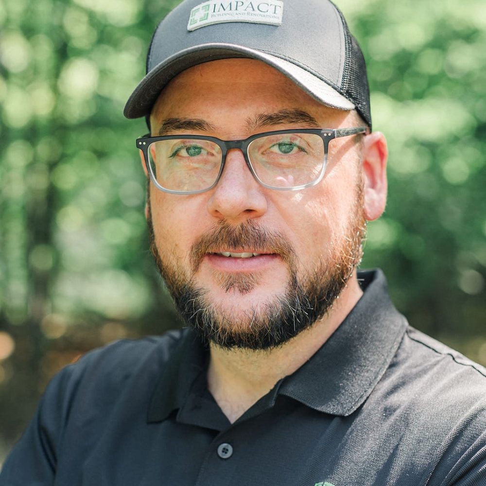 Scott Padgett, lead carpenter at Impact Building & Renovations